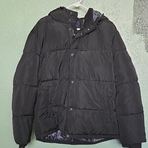 Lucky Brand Men's Black Puffer Jacket